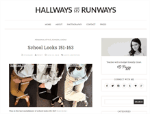 Tablet Screenshot of hallwaysaremyrunways.com